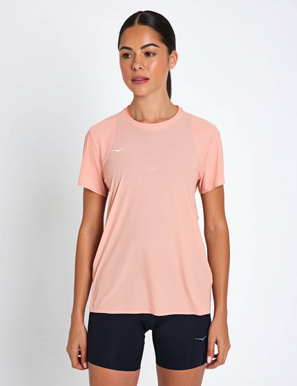 HOKA Airolite Run Top - Dry Clayimage2- The Sports Edit