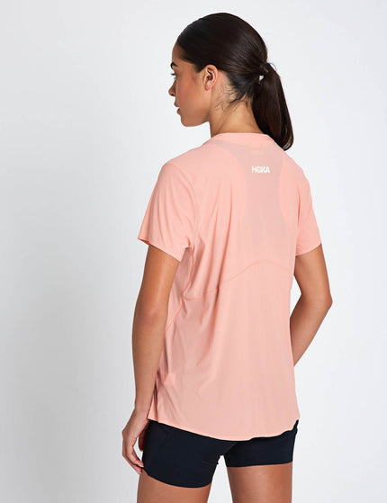 HOKA Airolite Run Top - Dry Clayimage1- The Sports Edit
