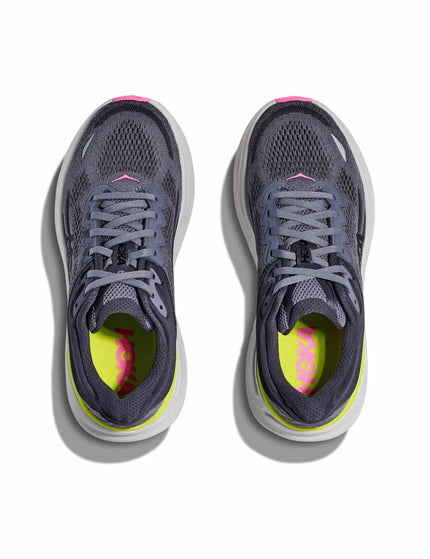 HOKA Bondi 9 - Charcoal Grey/Grey Skiesimage7- The Sports Edit