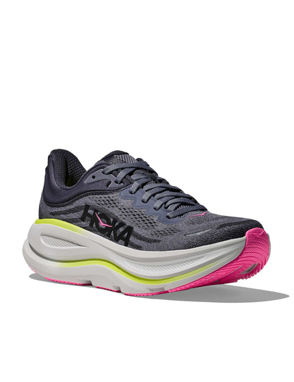 HOKA Bondi 9 - Charcoal Grey/Grey Skiesimage2- The Sports Edit