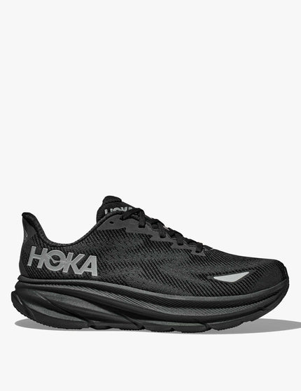 HOKA Clifton 9 Gore-Tex - Black BARCODE ISSUEimage1- The Sports Edit