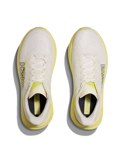HOKA Mach 6 - White/Neon Hoka Citrusimage7- The Sports Edit