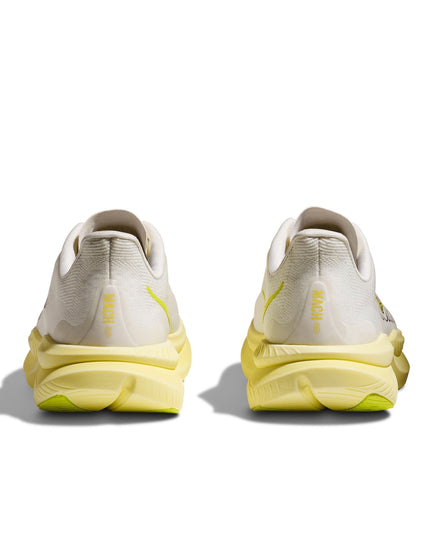 HOKA Mach 6 - White/Neon Hoka Citrusimage6- The Sports Edit