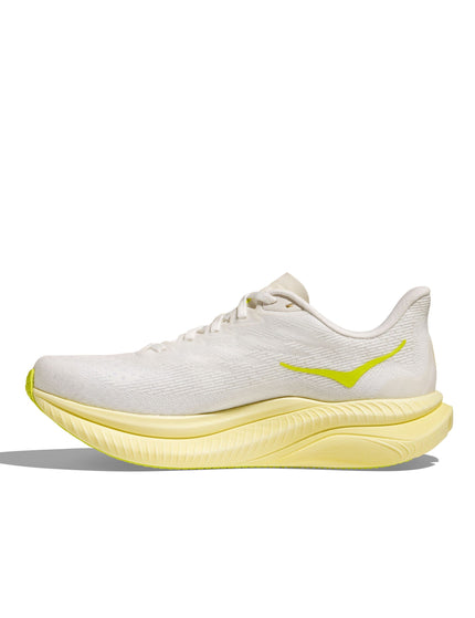 HOKA Mach 6 - White/Neon Hoka Citrusimage4- The Sports Edit