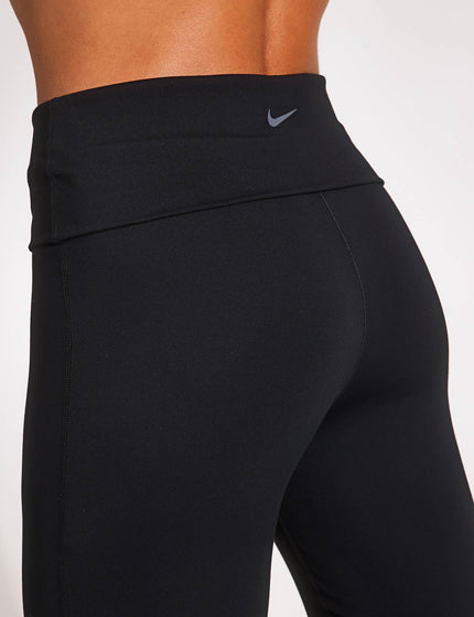 Nike One Dri-FIT Fold-Over Pants - Blackimage3- The Sports Edit