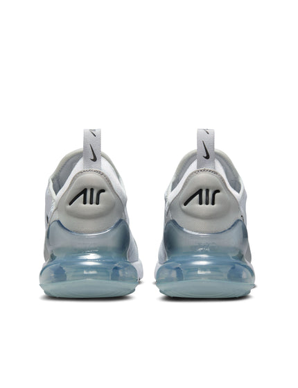 Nike Air Max 270 Shoes - Pure Platinum/Black/Light Smoke Greyimage2- The Sports Edit