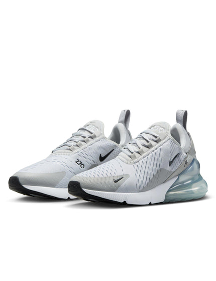 Nike Air Max 270 Shoes - Pure Platinum/Black/Light Smoke Greyimage3- The Sports Edit