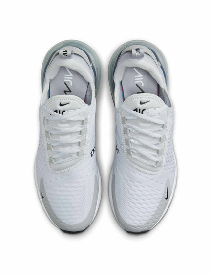 Nike Air Max 270 Shoes - Pure Platinum/Black/Light Smoke Greyimage4- The Sports Edit