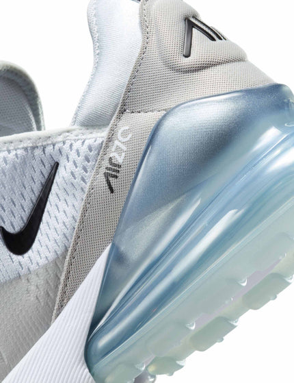 Nike Air Max 270 Shoes - Pure Platinum/Black/Light Smoke Greyimage8- The Sports Edit