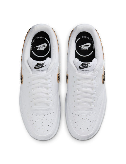 Nike Court Vision Low Next Nature SE Shoes - White/Multi-Color/Blackimage4- The Sports Edit