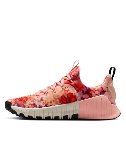 Nike Free Metcon 6 AMP Shoes - Washed Coral/Black/Sailimage5- The Sports Edit