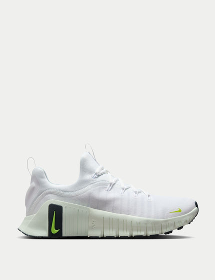 Nike Free Metcon 6 Shoes - White/Cyber/Barely Greenimage1- The Sports Edit