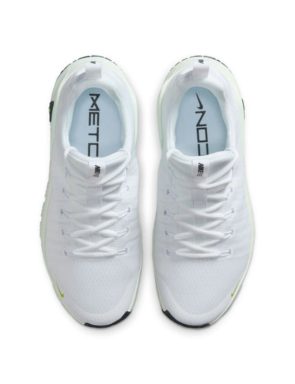 Nike Free Metcon 6 Shoes - White/Cyber/Barely Greenimage4- The Sports Edit