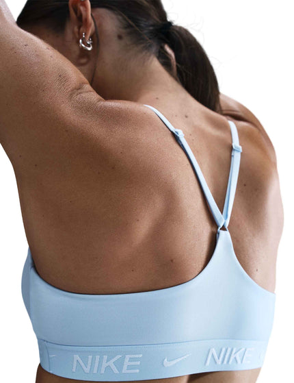 Nike Indy Light Support Sports Bra - Celestine Blueimage2- The Sports Edit