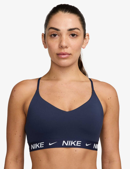 Nike Indy Light Support Sports Bra - Midnight Navyimage1- The Sports Edit