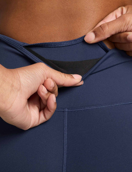 Nike One High Waisted 7/8 Leggings - Midnight Navyimage3- The Sports Edit