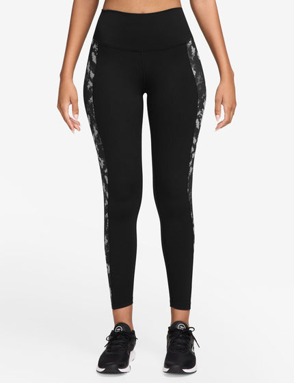 Nike W Nk One Df Hr 7/8 Tight AopBLACK/BLACK/BLACKimage1- The Sports Edit