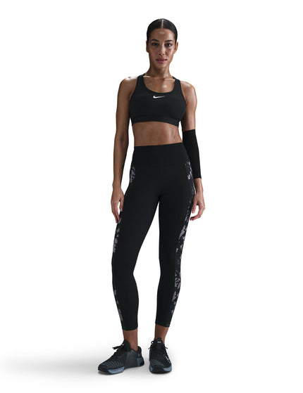 Nike W Nk One Df Hr 7/8 Tight AopBLACK/BLACK/BLACKimage7- The Sports Edit