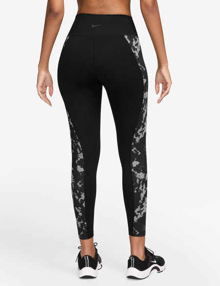 Nike W Nk One Df Hr 7/8 Tight AopBLACK/BLACK/BLACKimage2- The Sports Edit