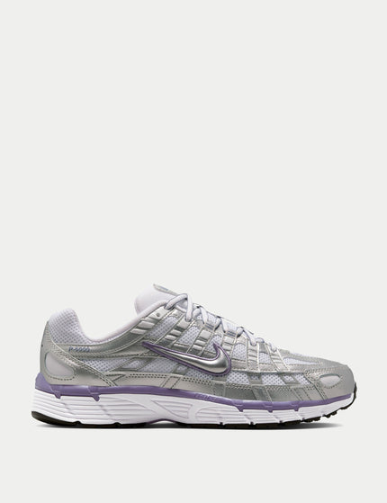 Nike P-6000 Shoes - Metallic Silver/World Indigo/White/Blackimage1- The Sports Edit