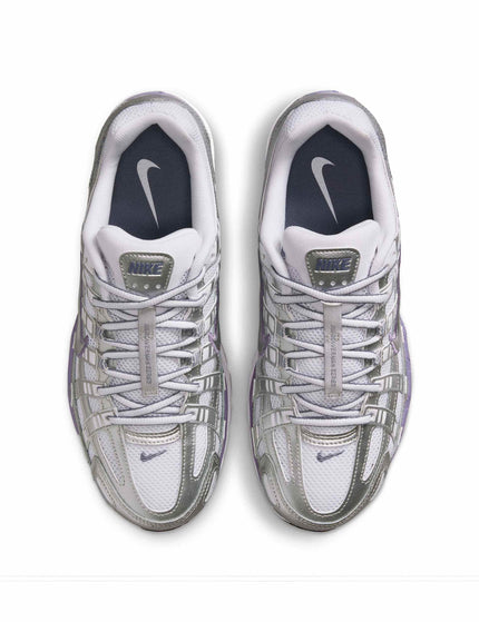 Nike P-6000 Shoes - Metallic Silver/World Indigo/White/Blackimage4- The Sports Edit