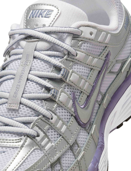 Nike P-6000 Shoes - Metallic Silver/World Indigo/White/Blackimage6- The Sports Edit