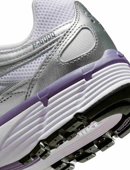 Nike P-6000 Shoes - Metallic Silver/World Indigo/White/Blackimage7- The Sports Edit