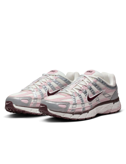 Nike P-6000 Shoes - Summit White/Plum Chalk/Metallic Silverimage2- The Sports Edit