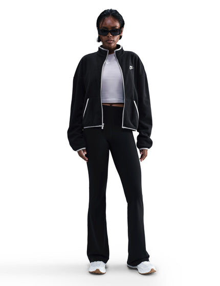 Nike Sportswear Club Fleece Loose Jacket - Black/College Greyimage3- The Sports Edit