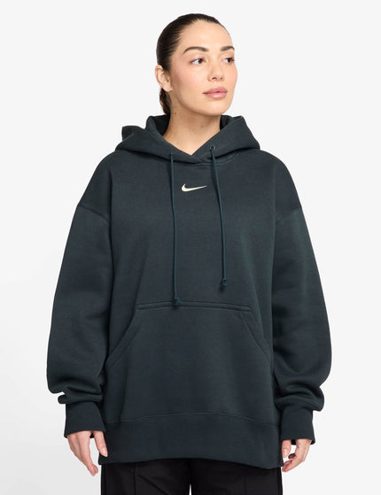 Nike Sportswear Phoenix Fleece Oversized Hoodie - Seaweed/Sailimage1- The Sports Edit