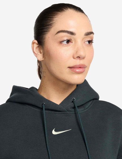 Nike Sportswear Phoenix Fleece Oversized Hoodie - Seaweed/Sailimage3- The Sports Edit