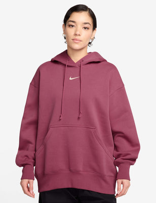 Sportswear Phoenix Fleece Oversized Hoodie - Sweet Beet/Sail