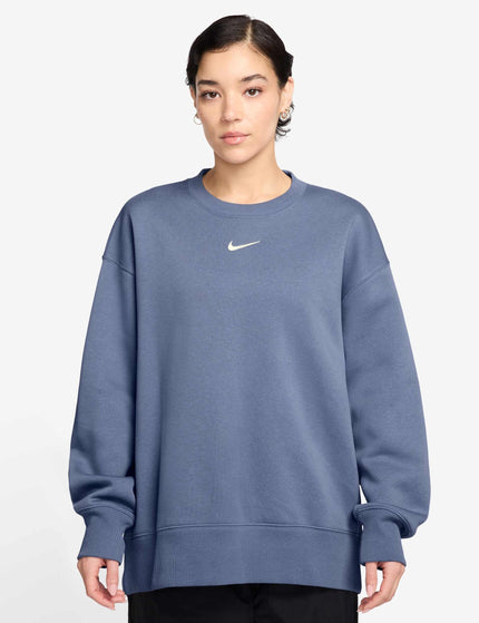 Nike Sportswear Phoenix Fleece Oversized Sweatshirt - World Indigo/Sailimage1- The Sports Edit