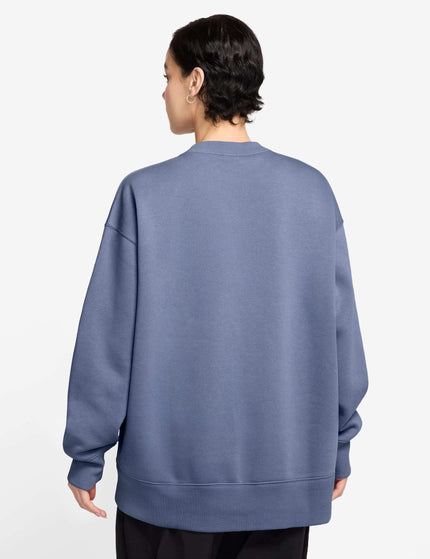 Nike Sportswear Phoenix Fleece Oversized Sweatshirt - World Indigo/Sailimage2- The Sports Edit
