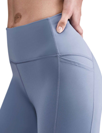 Nike Swift High Waisted 7/8 Running Leggings with Pockets - World Indigo/Reflective Silverimage3- The Sports Edit