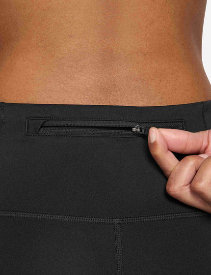 Nike Tempo Flash High Waisted 7/8 Running Leggings - Black/Reflective Silverimage3- The Sports Edit