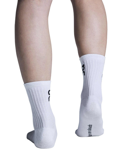ON Running Logo Sock High 3P - Whiteimage4- The Sports Edit