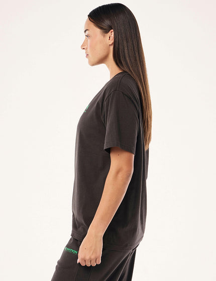 PE Nation Aero Short Sleeve Tee - Caviarimage2- The Sports Edit