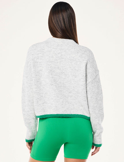PE Nation Marquee Knit - Grey Marleimage2- The Sports Edit