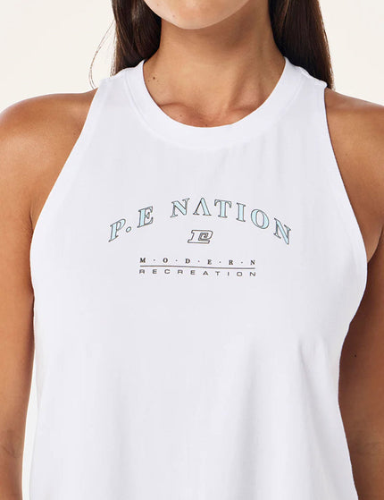 PE Nation Passenger Tank - Optic Whiteimage2- The Sports Edit