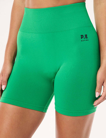 PE Nation Restore Seamless 5" Bike Short - Kelly Greenimage4- The Sports Edit