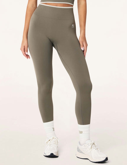 PE Nation Restore Seamless Legging - Khakiimage1- The Sports Edit