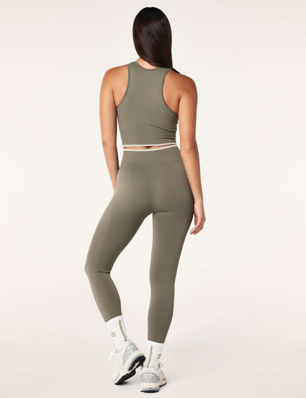 PE Nation Restore Seamless Legging - Khakiimage4- The Sports Edit