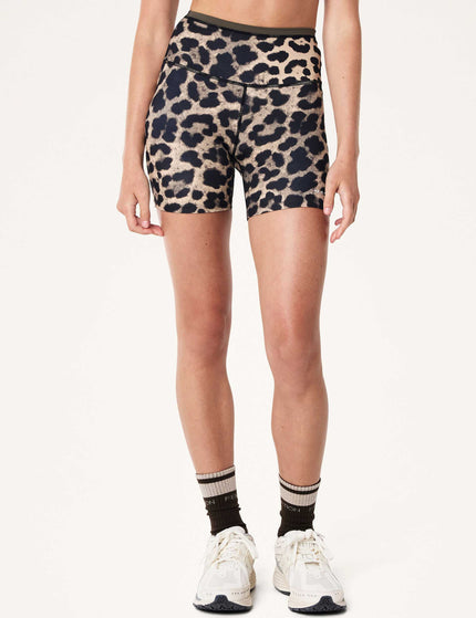PE Nation Stellar 5" Bike Short - Leopardimage1- The Sports Edit