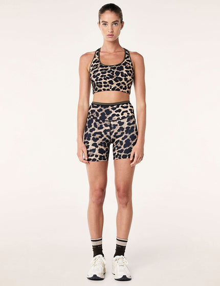 PE Nation Stellar 5" Bike Short - Leopardimage3- The Sports Edit