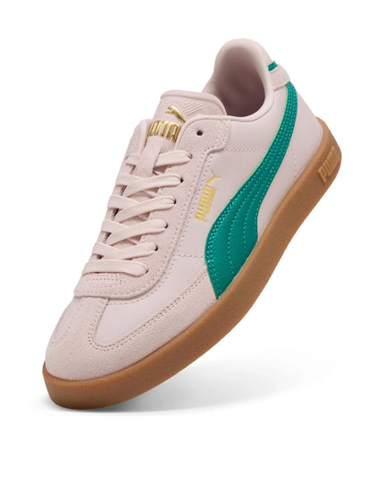 PUMA Club II Era Sneakers - Mauve Mist/Wild Greenimage3- The Sports Edit