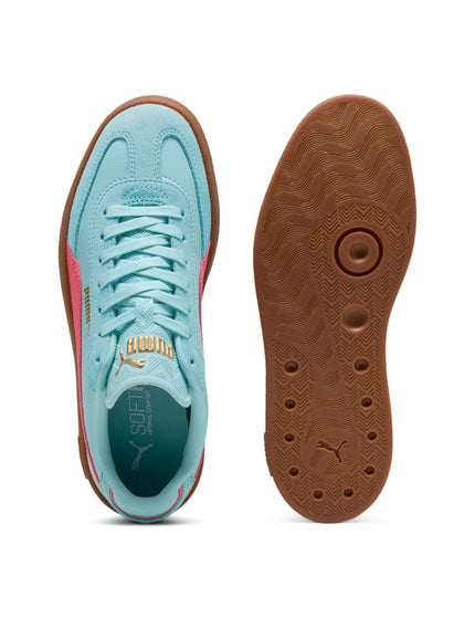 PUMA Club II Era Sneakers - Safe Lake/Peach Frost/Gumimage4- The Sports Edit