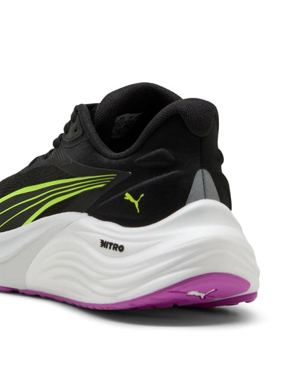 PUMA Electrify NITRO 4 Running Shoes - Black/Yellow Alertimage6- The Sports Edit