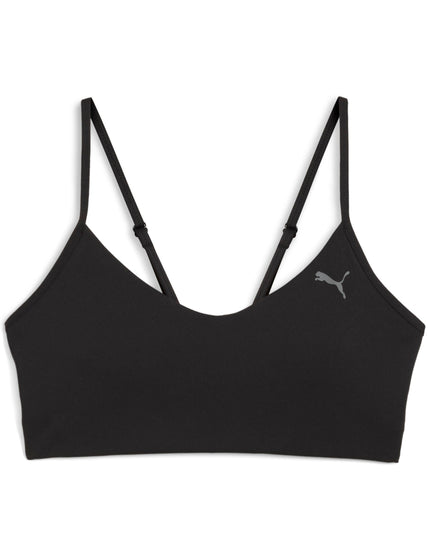 PUMA Move Bra - Black/Cool Dark Greyimage6- The Sports Edit