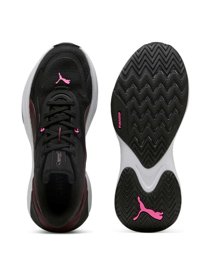PUMA PWR Hybrid Training Shoes - Black/Ruby Shimmer/Pink Pixelimage3- The Sports Edit